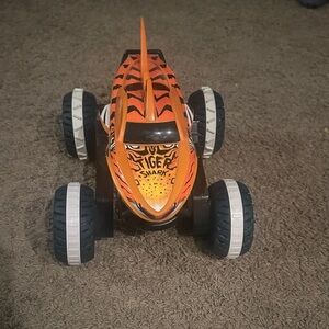 Hot wheels Tiger Shark Monster Truck Toy - Orange and Black